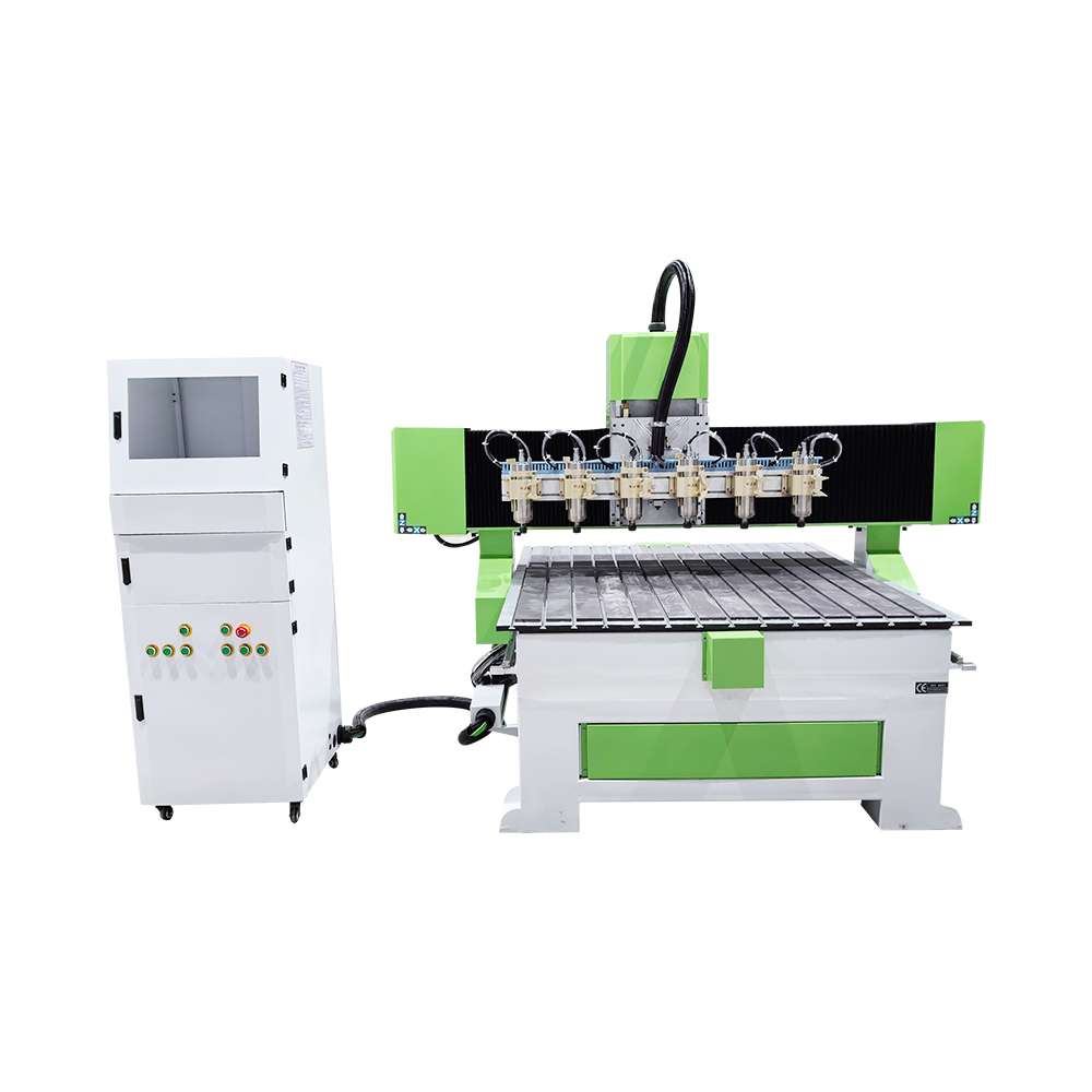 魯雕1313一拖六三軸絲杠雕刻機全自動數控CNC木工雕刻機器 魯雕1313一拖六三軸絲杠雕刻機全自動數控CNC木工雕刻機器