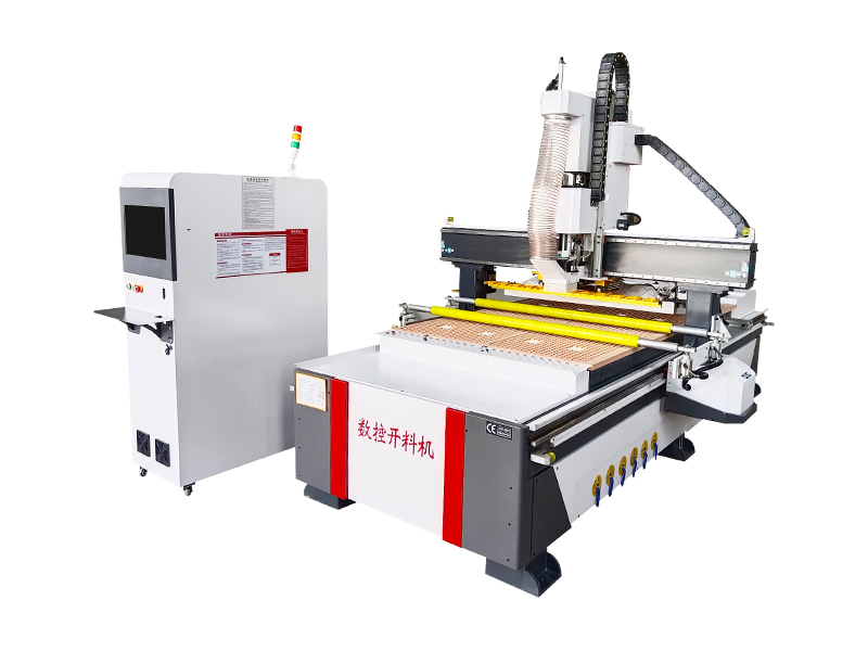 1325自動上下料直排換刀開料機(jī)白色配深灰色 1325自動上下料直排換刀開料機(jī)白色配深灰色